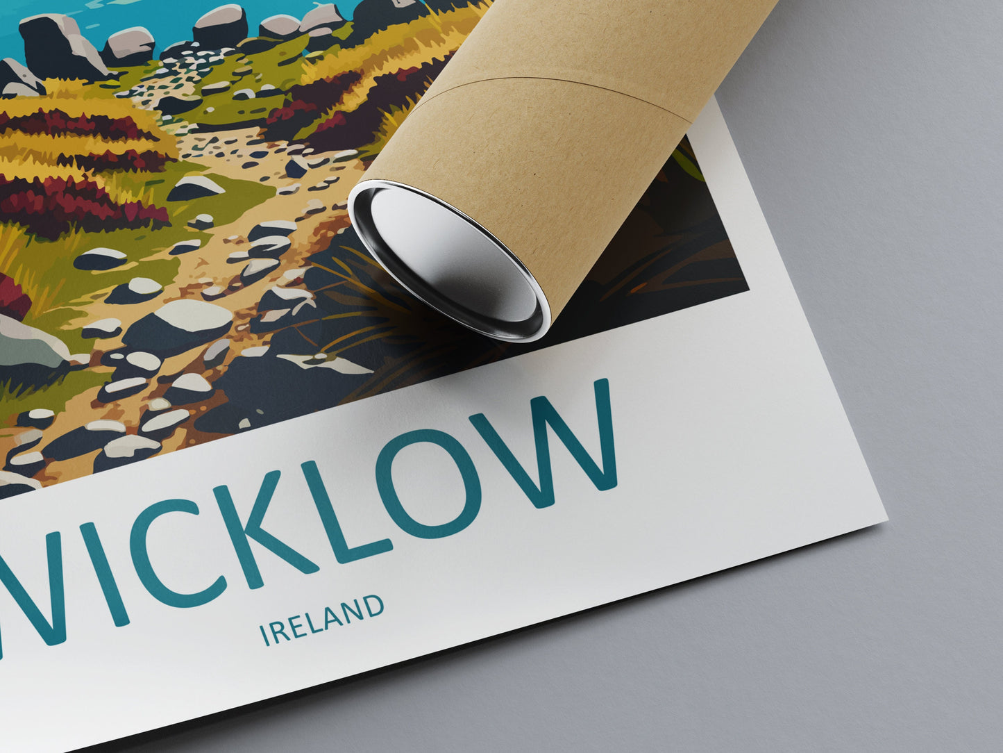Wicklow Mountains Print Wicklow Home Decor Landscape Art Print Wicklow Wall Art for Ireland Enthusiast Gift Wall Hanging Wicklow Ireland Art