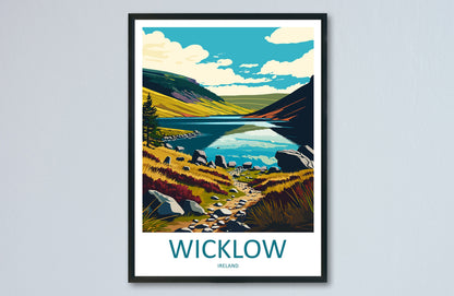 Wicklow Mountains Print Wicklow Home Decor Landscape Art Print Wicklow Wall Art for Ireland Enthusiast Gift Wall Hanging Wicklow Ireland Art