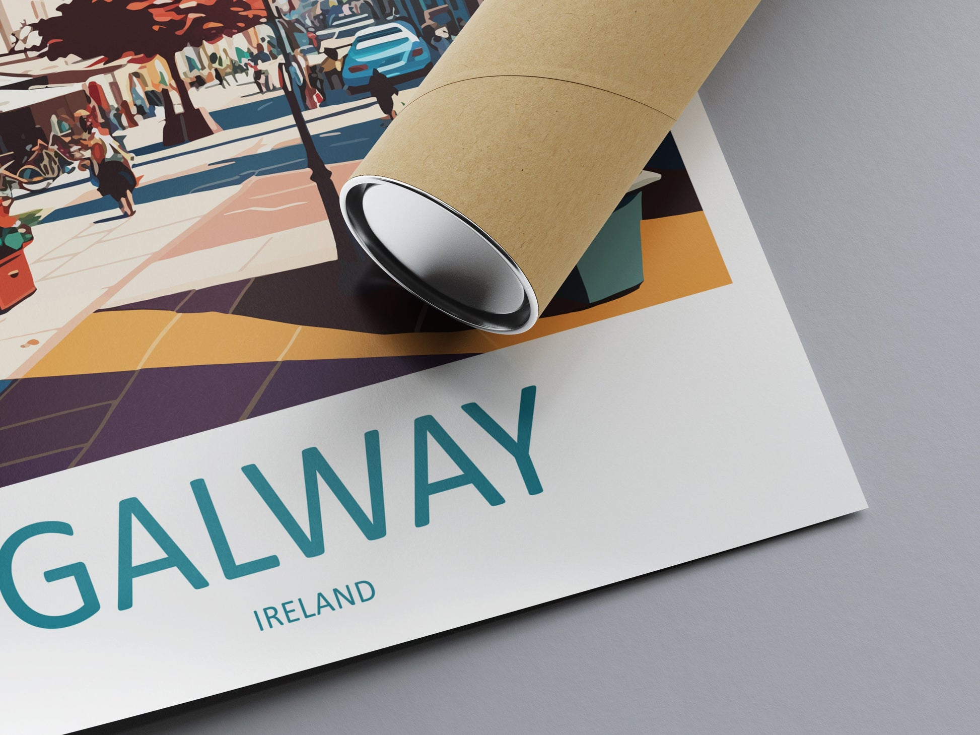 Galway Print Galway Home Decor Galway Square Art Print Galway Wall Art for Ireland Enthusiast Gift Wall Hanging Galway Ireland Wall Décor