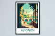 Avignon Print Avignon Home Decor Landscape Art Print Avignon Wall Art for France Enthusiast Gift Wall Hanging Avignon France Wall Poster Art