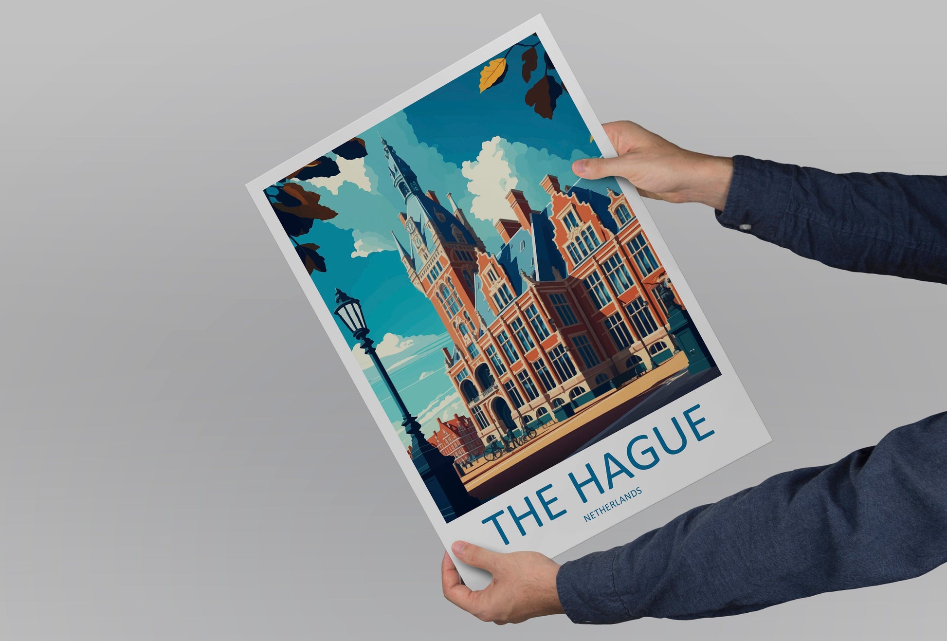 The Hague Travel Print Wall Art The Hague Wall Hanging Home Decoration The Hague Gift Art Lovers Wall Art Print The Hague Wall Décor Poster