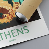 Athens Travel Print Athens Home Décor Greece Art Print Athens Greece Room Print For Acropolis Gift Art Poster Wall Art Gift