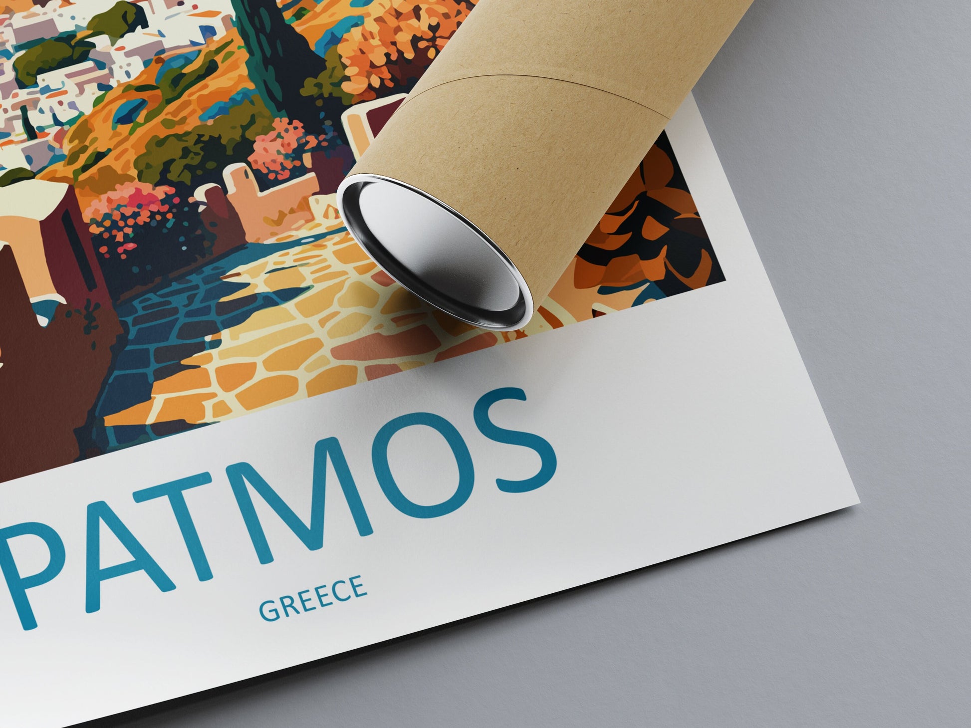Patmos Travel Print Wall Art Patmos Greece Wall Hanging Home Decoration Patmos Gift Art Lovers Wall Art Print Patmos Greek Print Art Patmos