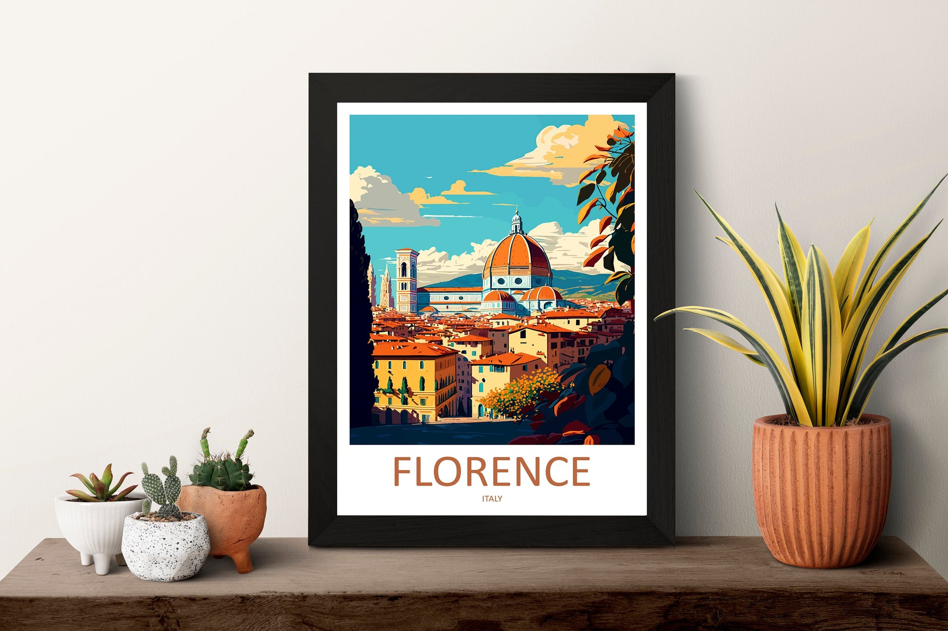 Florence Travel Print Wall Art Florence Italy Wall Hanging Home Decoration Florence Gift Art Lovers Wall Art Print Florence Italy Wall Print