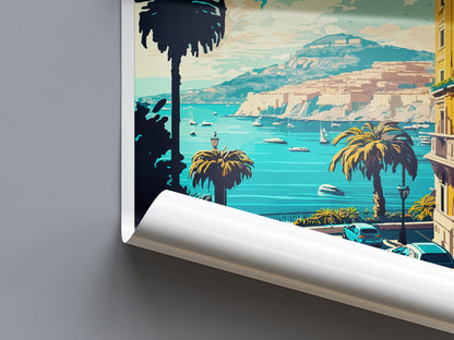Naples Travel Print Wall Art Naples Italy Wall Hanging Home Decoration Naples Gift Art Lovers Wall Art Print Naples Italy Art Naples Art