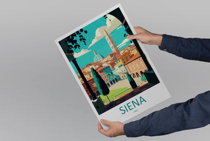 Siena Travel Print Wall Art Siena Italy Wall Hanging Home Decoration Siena Gift Art Lovers Wall Art Print Siena Italy Art Siena Art Print