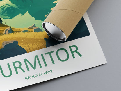 Durmitor National Park Travel Print Durmitor Home Décor National Park Art Print Montenegro Wall Print For National Park Gift Durmitor Poster
