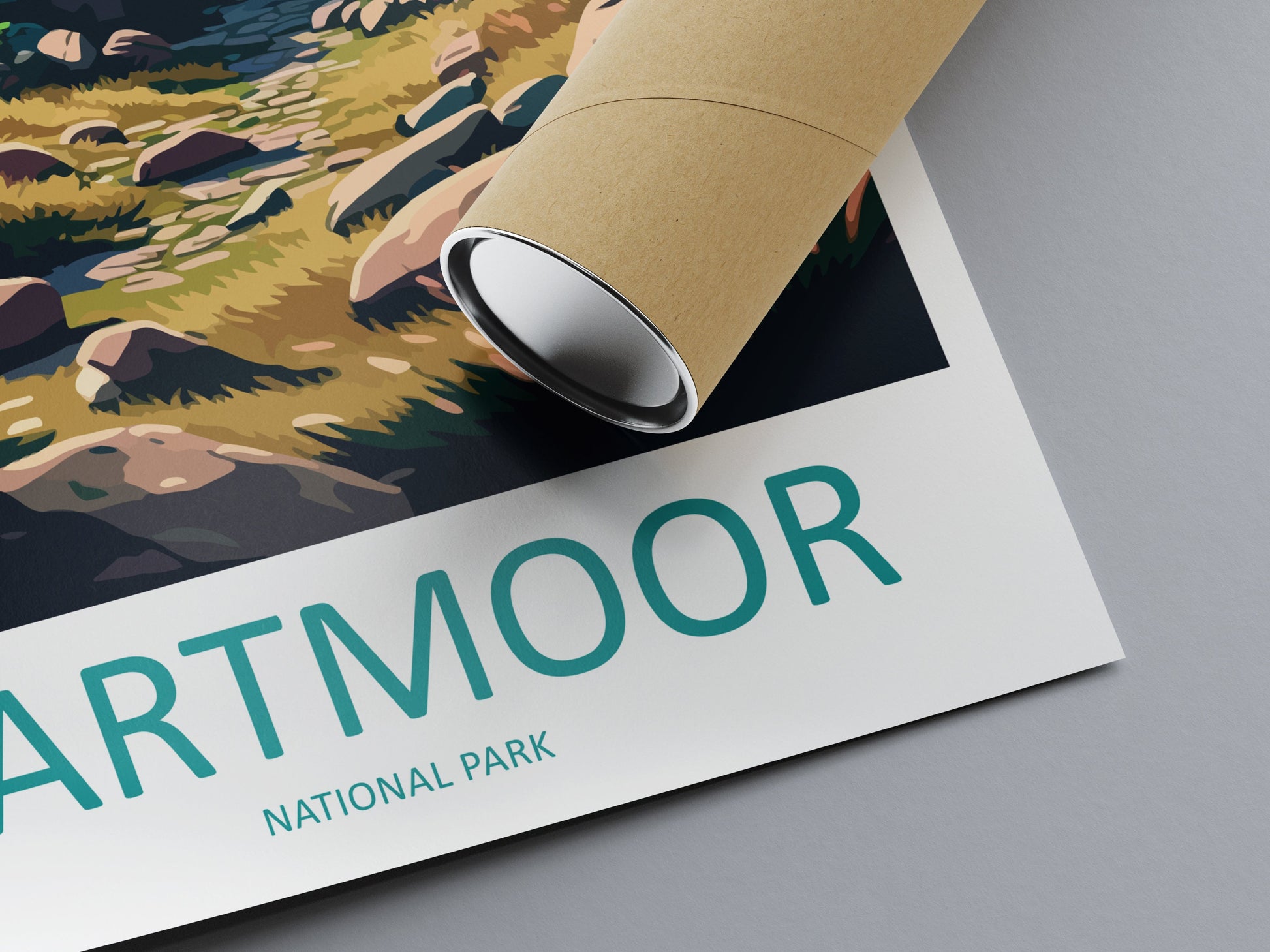 Dartmoor Travel Print Wall Art Dartmoor Wall Hanging Home Deco National Park Gift Art Lovers Wall Art Print Dartmoor National Park Wall Art