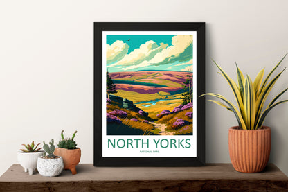 North York Moors Travel Print Wall Art North York Moors Wall Hanging Home Decor National Park Gift North York Moors Lovers Wall Art Print