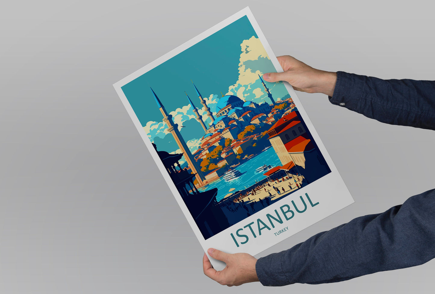 Istanbul Travel Print