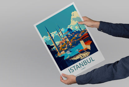 Istanbul Travel Print