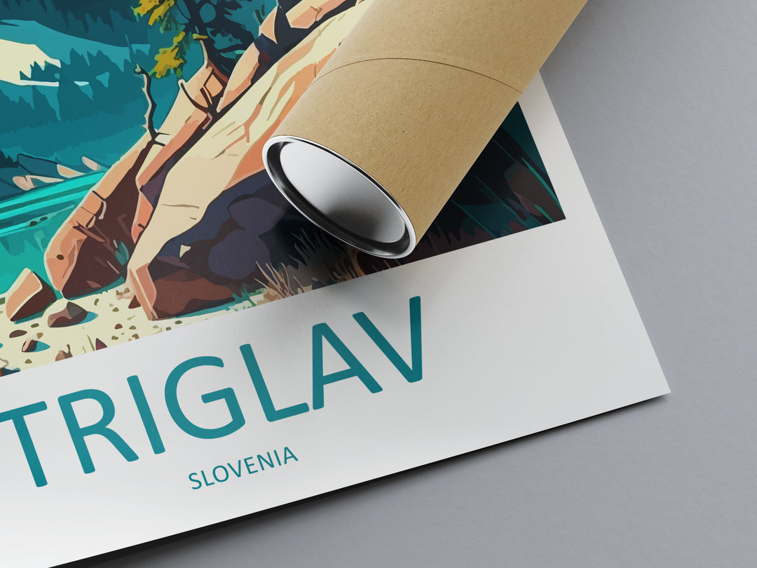 Triglav Travel Print Triglav Home Décor Slovenia Art Print Triglav Wall Print For Triglav Gift Wall Hanging Triglav Artwork Décor Hanging