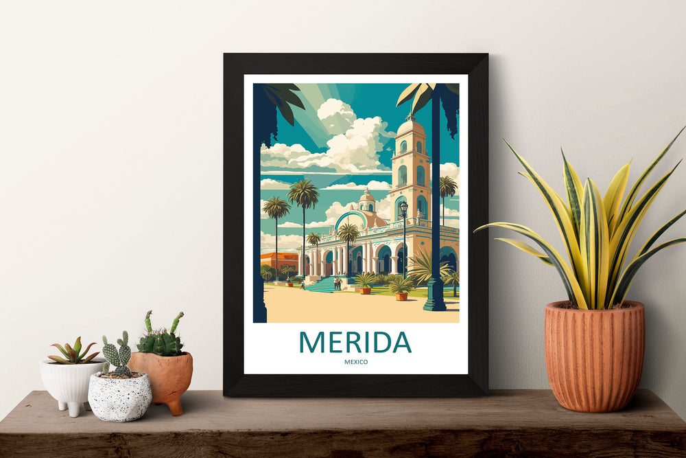 Merida Travel Print Wall Art Merida Wall Hanging Home Decoration Merida Gift Art Lovers Wall Art Print Art Merida Print Merida Wall hanging