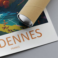 Ardennes Print Ardennes Home Décor France Art Print Ardennes Wall Print For France Gift Wall Hanging Ardennes France Home Decor Ardennes Art