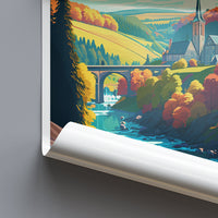 Ardennes Print Ardennes Home Décor France Art Print Ardennes Wall Print For France Gift Wall Hanging Ardennes France Home Decor Ardennes Art
