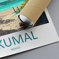 Akumal Travel Print Wall Art Akumal Wall Hanging Home Decoration Akumal Gift Art Lovers Wall Art Print Art Akumal Mexico Wall Poster