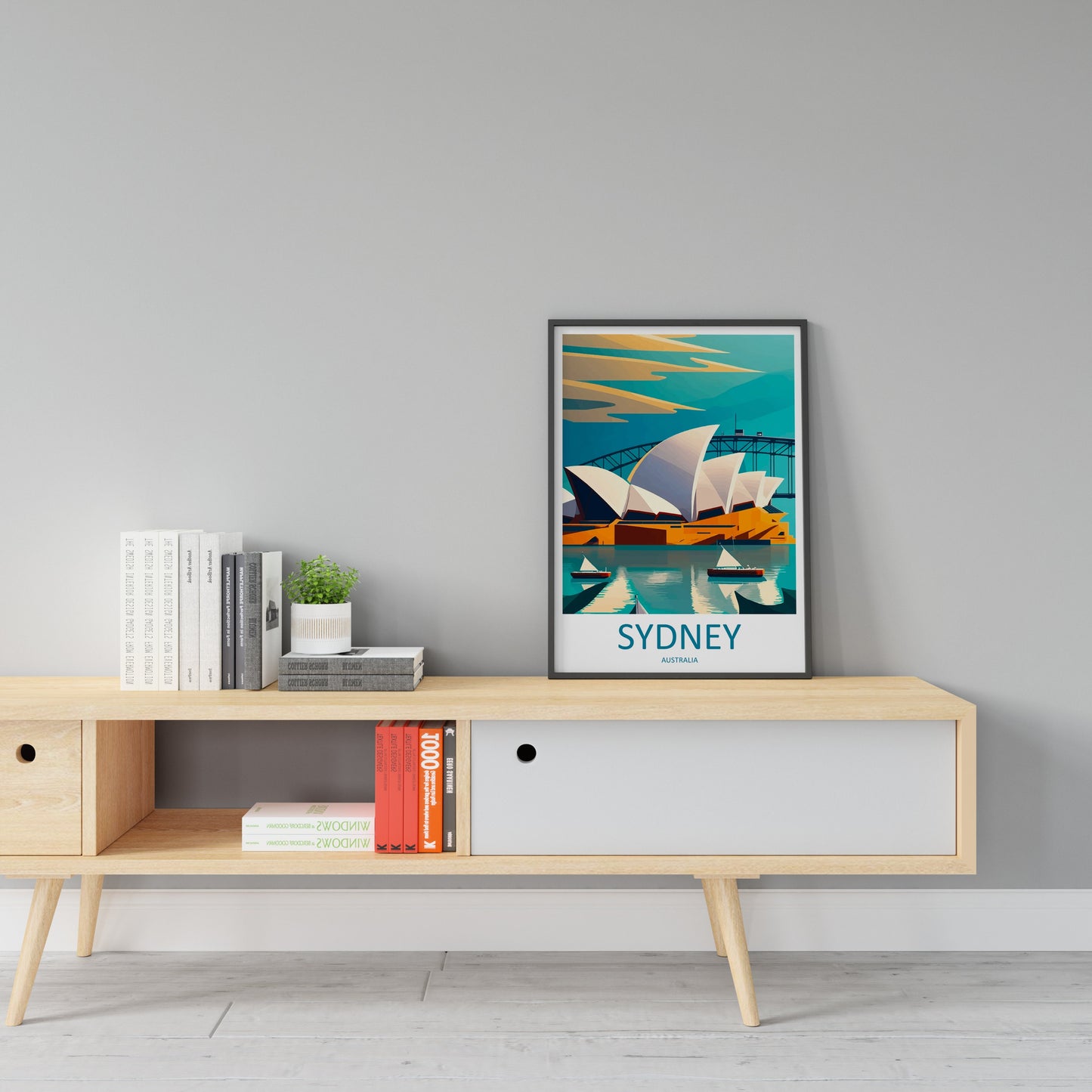 Sydney Opera House Travel Print Wall Art Sydney Wall Hanging Home Décor Sydney Gift Art Lovers Wall Art Australia Travel Print Opera House