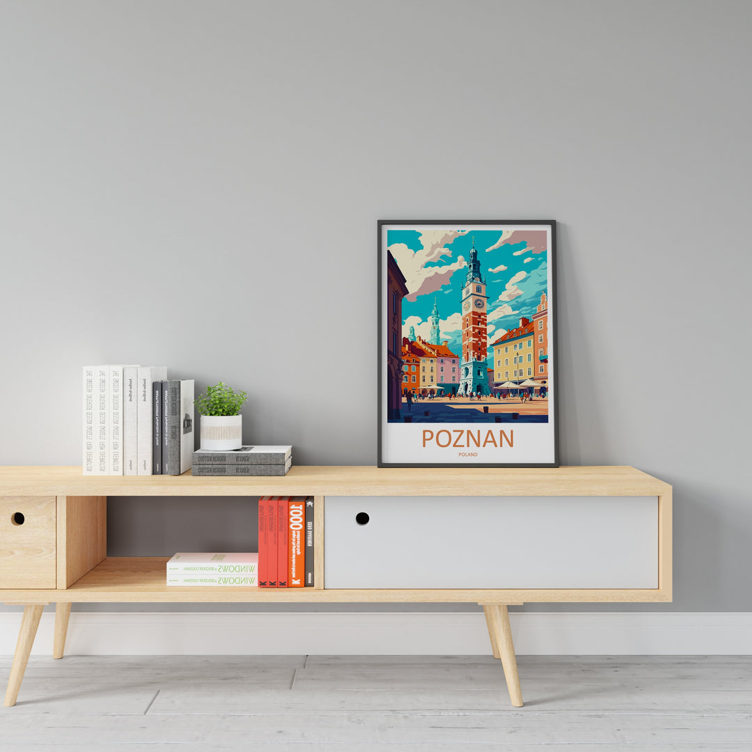 Poznan Print Poznan Home Decor European City Art Print Poznan Wall Art for Poland Enthusiast Gift Wall Hanging Poznan Poland Print Poster