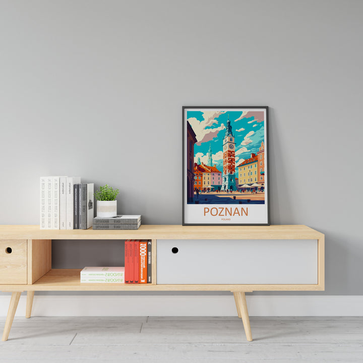 Poznan Print Poznan Home Decor European City Art Print Poznan Wall Art for Poland Enthusiast Gift Wall Hanging Poznan Poland Print Poster