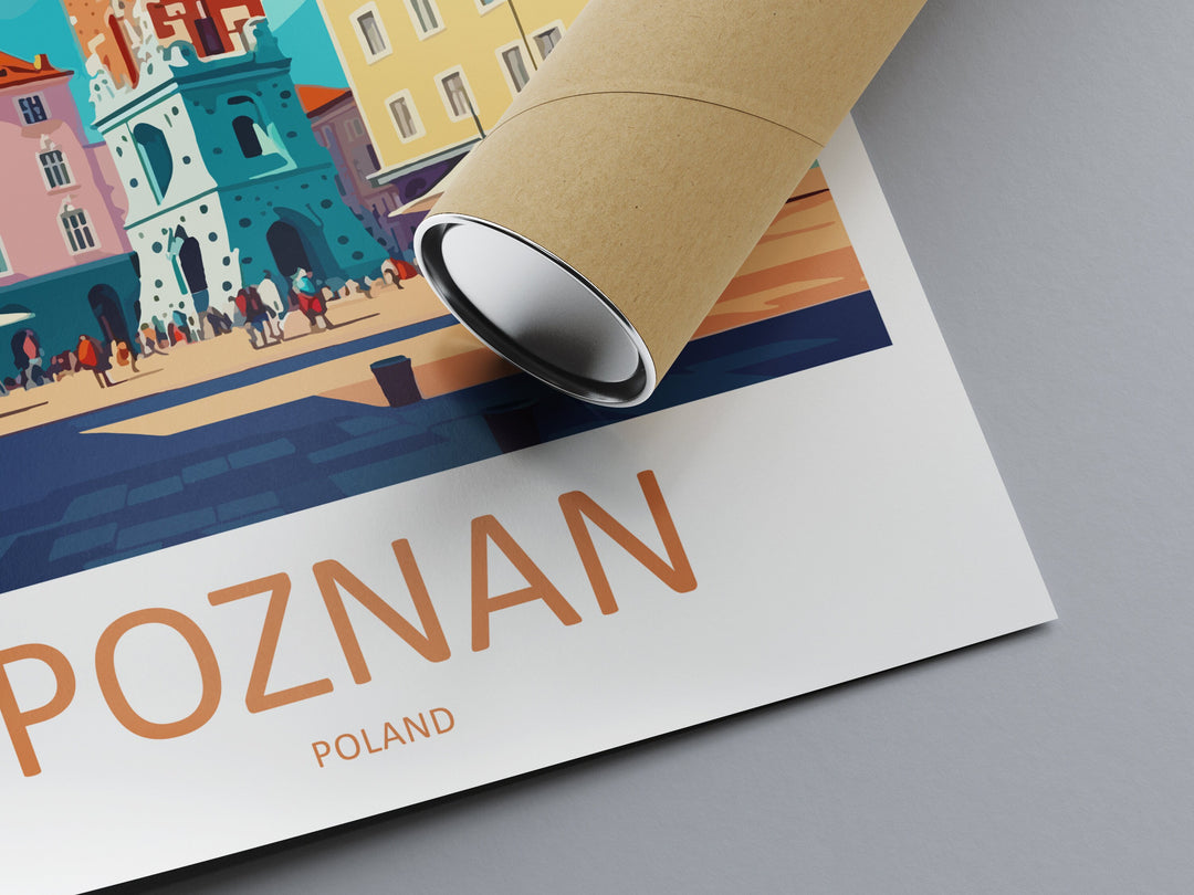 Poznan Print Poznan Home Decor European City Art Print Poznan Wall Art for Poland Enthusiast Gift Wall Hanging Poznan Poland Print Poster