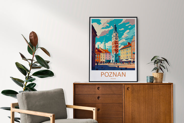 Poznan Print Poznan Home Decor European City Art Print Poznan Wall Art for Poland Enthusiast Gift Wall Hanging Poznan Poland Print Poster