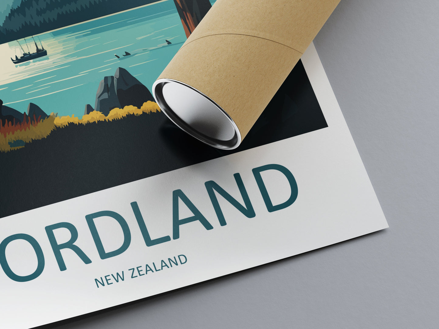 Fiordland Travel Print Wall Art Fiordland Wall Hanging Home Décor Fiordland Gift Art Lovers New Zealand Art Lover Gift Print Fiordland
