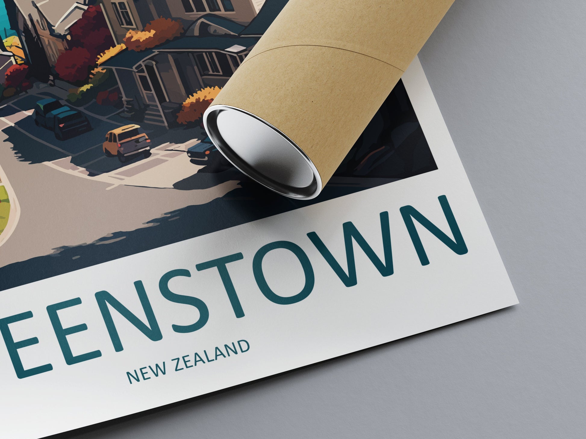 Queenstown Travel Print Wall Art Queenstown Wall Hanging Home Décor Queenstown Gift Art Lovers New Zealand Art Lover Gift Print Queenstown