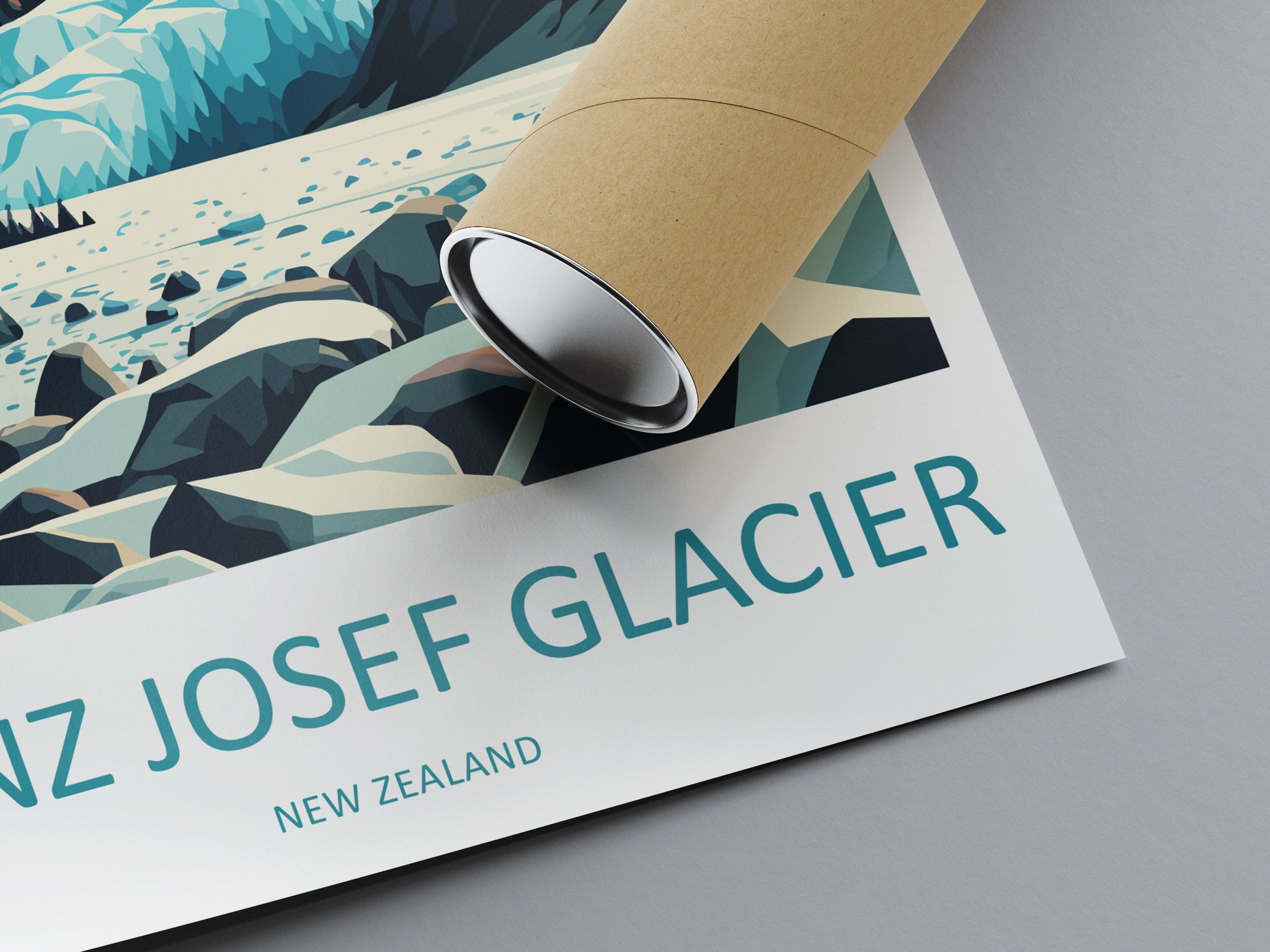 Franz Josef Glacier Travel Print Wall Art Franz Josef Glacier Wall Hanging Home Décor Franz Josef Glacier Gift Art Lovers New Zealand Art