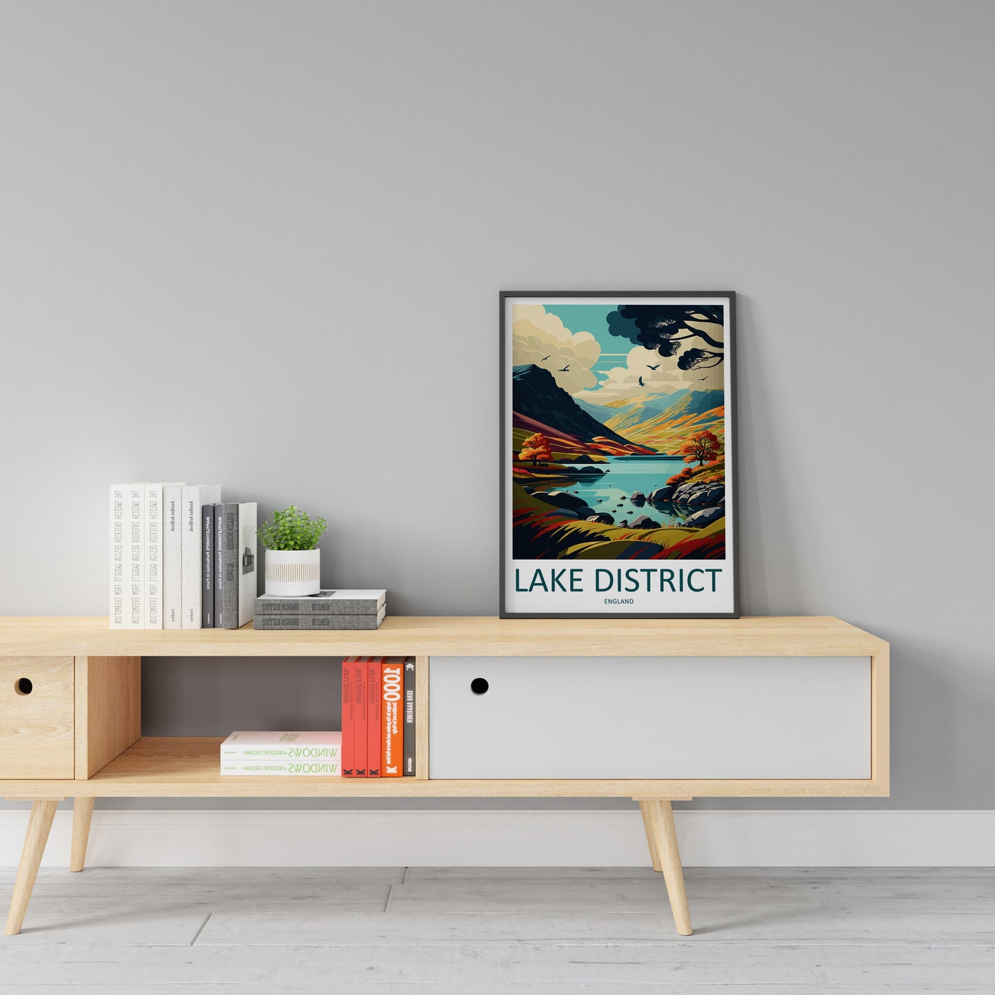 Lake District Print Lake District Home Decor Landscape Art Print Lake District Wall Art Nature Enthusiast Gift Wall Hanging Lake District