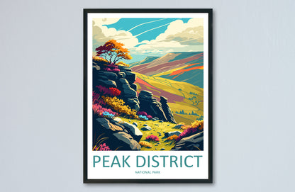 Peak District Print Peak District Home Decor Landscape Art Print Peak District Wall Art Nature Enthusiast Gift Wall Hanging Peak District UK