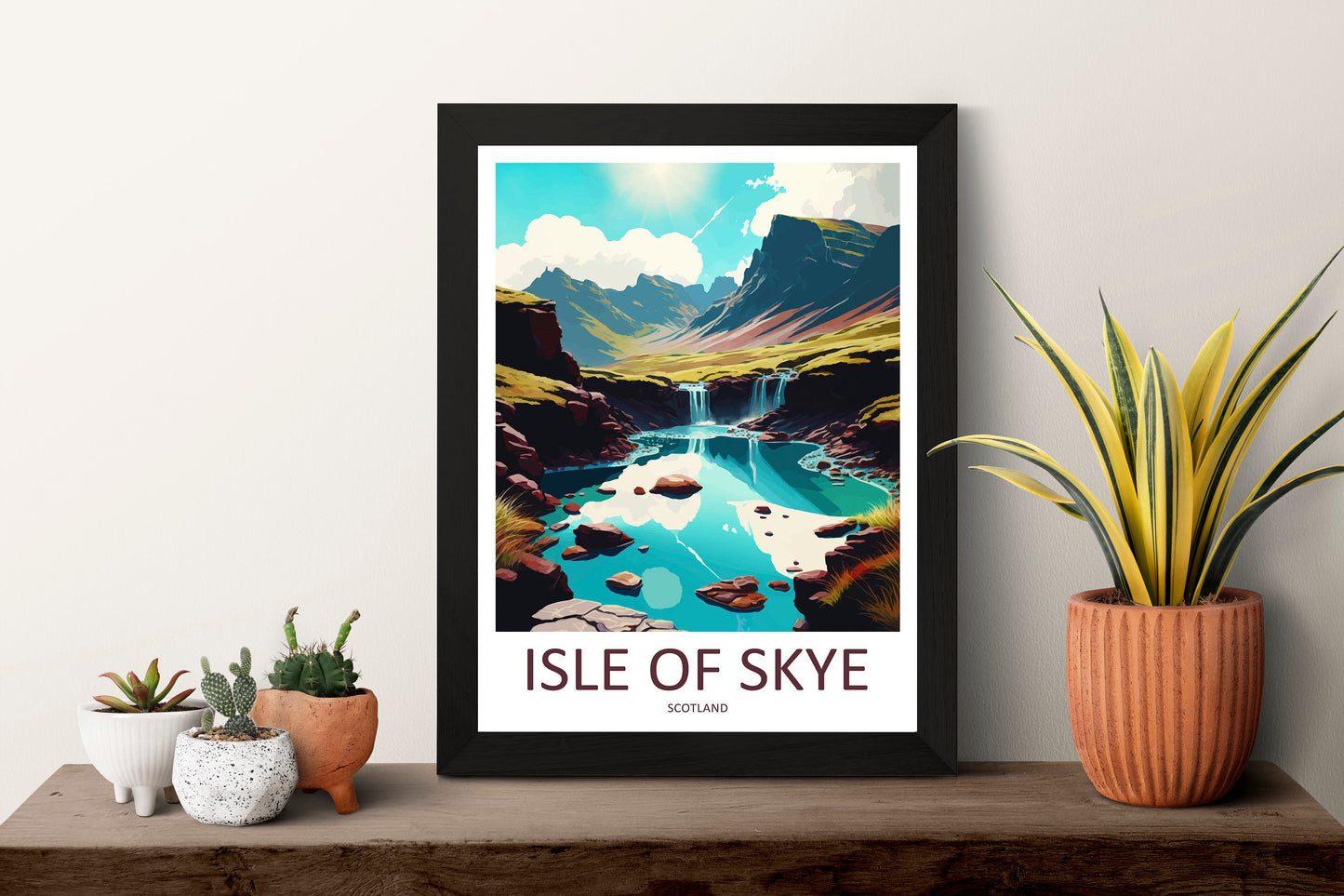 Isle of Skye Print Isle of Skye Home Decor Landscape Art Print Isle of Skye Wall Art for Scotland Enthusiast Gift Wall Hanging Isle of Skye