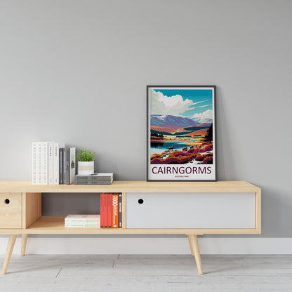 Cairngorms Print Cairngorms Home Decor Landscape Art Print Cairngorms Wall Art for Scotland Enthusiast Gift Wall Hanging Cairngorms Scotland