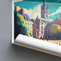 Aberdeen Print Aberdeen Home Décor Scotland City Art Print Aberdeen Wall Art for Scotland Enthusiast Gift Wall Hanging Aberdeen Cityscape