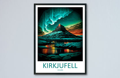 Kirkjufell Travel Print Wall Art Kirkjufell Wall Hanging Home Décor Kirkjufell Gift Art Lovers Iceland Art Lover Gift Kirkjufell Wall Print