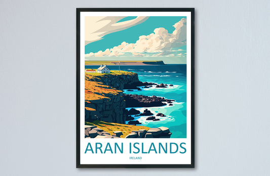 Aran Islands Print Aran Islands Home Decor Landscape Art Print Aran Islands Wall Art for Ireland Enthusiast Gift Wall Hanging Aran Islands