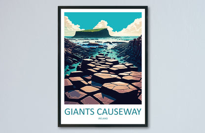 Giant's Causeway Print Giant's Causeway Home Décor Landscape Print Giant's Causeway Wall Art Northern Ireland Enthusiast Gift Wall Hanging