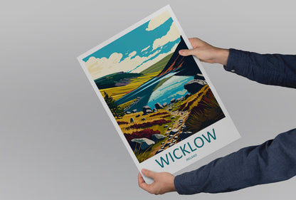 Wicklow Mountains Print Wicklow Home Decor Landscape Art Print Wicklow Wall Art for Ireland Enthusiast Gift Wall Hanging Wicklow Ireland Art