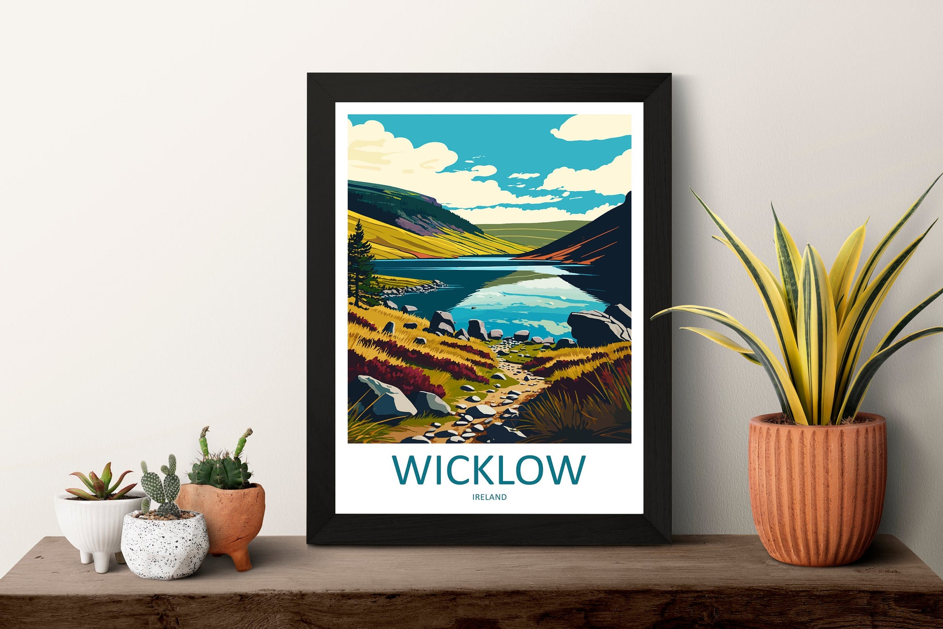 Wicklow Mountains Print Wicklow Home Decor Landscape Art Print Wicklow Wall Art for Ireland Enthusiast Gift Wall Hanging Wicklow Ireland Art