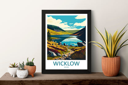 Wicklow Mountains Print Wicklow Home Decor Landscape Art Print Wicklow Wall Art for Ireland Enthusiast Gift Wall Hanging Wicklow Ireland Art