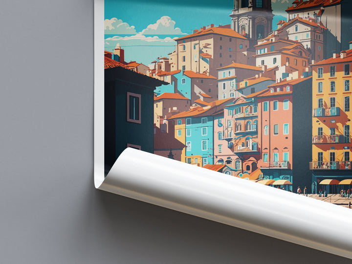 Porto Travel Print Wall Art Porto Wall Hanging Home Décor Porto Gift Art Lovers Portugal Art Lover Gift Porto Wall Décor Porto Travel Art
