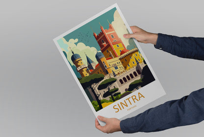 Sintra Travel Print Wall Art Sintra Wall Hanging Home Décor Sintra Gift Art Lovers Portugal Art Lover Gift Sintra Wall Décor Sintra Travel