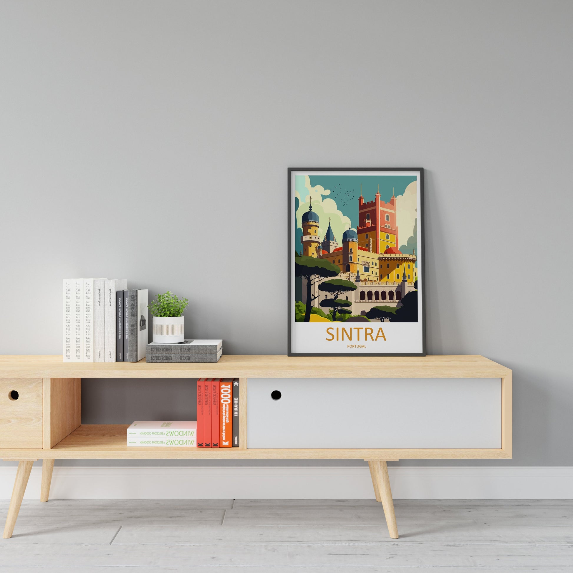 Sintra Travel Print Wall Art Sintra Wall Hanging Home Décor Sintra Gift Art Lovers Portugal Art Lover Gift Sintra Wall Décor Sintra Travel