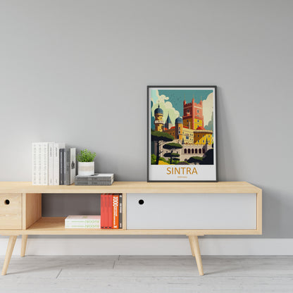 Sintra Travel Print Wall Art Sintra Wall Hanging Home Décor Sintra Gift Art Lovers Portugal Art Lover Gift Sintra Wall Décor Sintra Travel