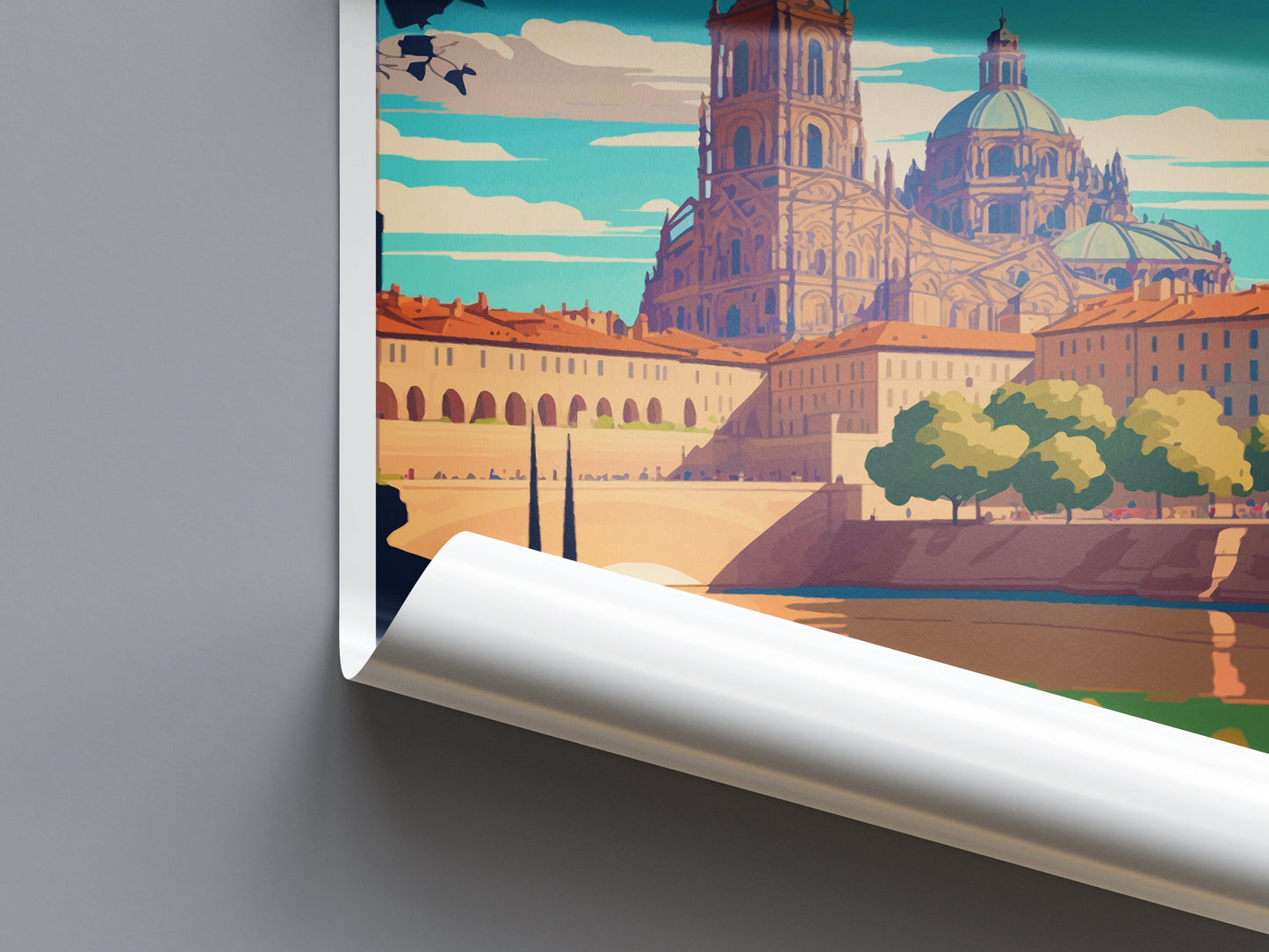 Salamanca Travel Print Wall Art Salamanca Wall Hanging Home Décor Salamanca Gift Art Lovers Spain Art Lover Gift Salamanca Print Spain Art