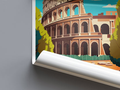 Rome Travel Print Wall Art Rome Wall Hanging Home Décor Rome Gift Art Lovers Italy Art Lover Gift Rome Print Italy Wall Art Decor