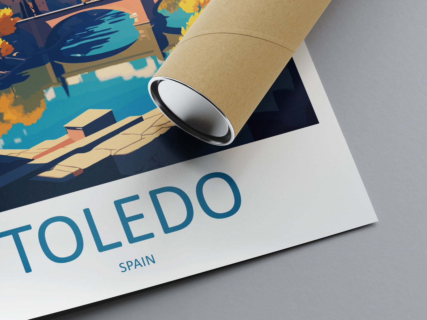 Toledo Travel Print Wall Art Toledo Wall Hanging Home Décor Toledo Gift Art Lovers Spain Art Lover Gift Toledo Print Spain Wall Art