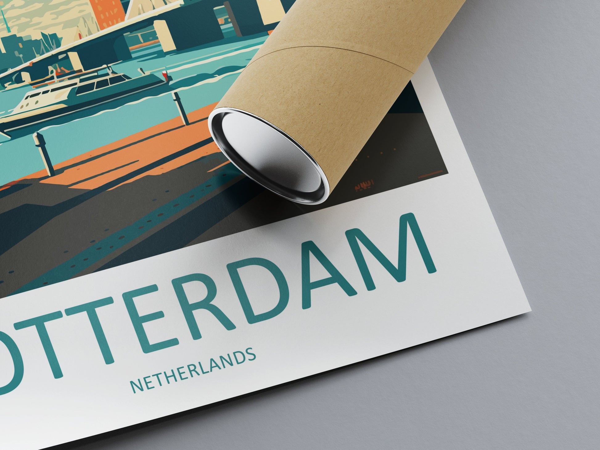 Rotterdam Travel Print Wall Art Rotterdam Wall Hanging Home Decoration Rotterdam Gift Art Lovers Rotterdam Wall Art Rotterdam Decor Print