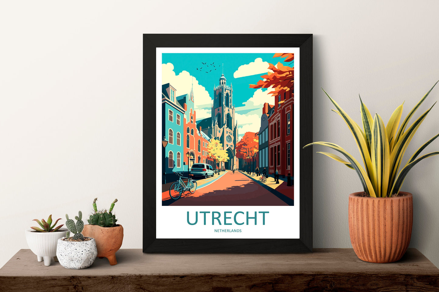 utrecht Travel Print Wall Art utrecht Wall Hanging Home Decoration utrecht Gift Art Lovers utrecht Wall Art utrecht Decor Print Netherlands