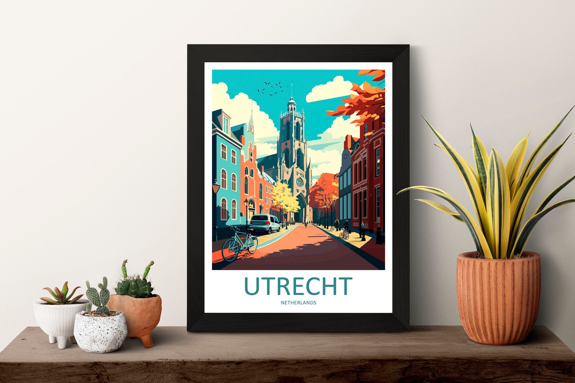 utrecht Travel Print Wall Art utrecht Wall Hanging Home Decoration utrecht Gift Art Lovers utrecht Wall Art utrecht Decor Print Netherlands