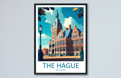 The Hague Travel Print Wall Art The Hague Wall Hanging Home Decoration The Hague Gift Art Lovers Wall Art Print The Hague Wall Décor Poster